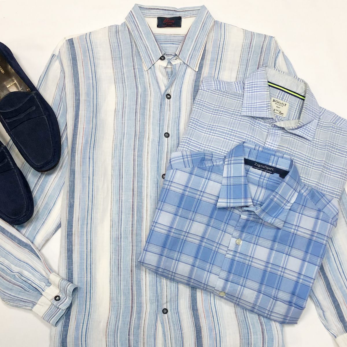 #mechtamen Рубашки Brioni/ Boggi / Zegna размер S/ M цена от 3 077 рубдо 4 616 рубМокасины Tom Ford размер 44 цена 10 770 руб