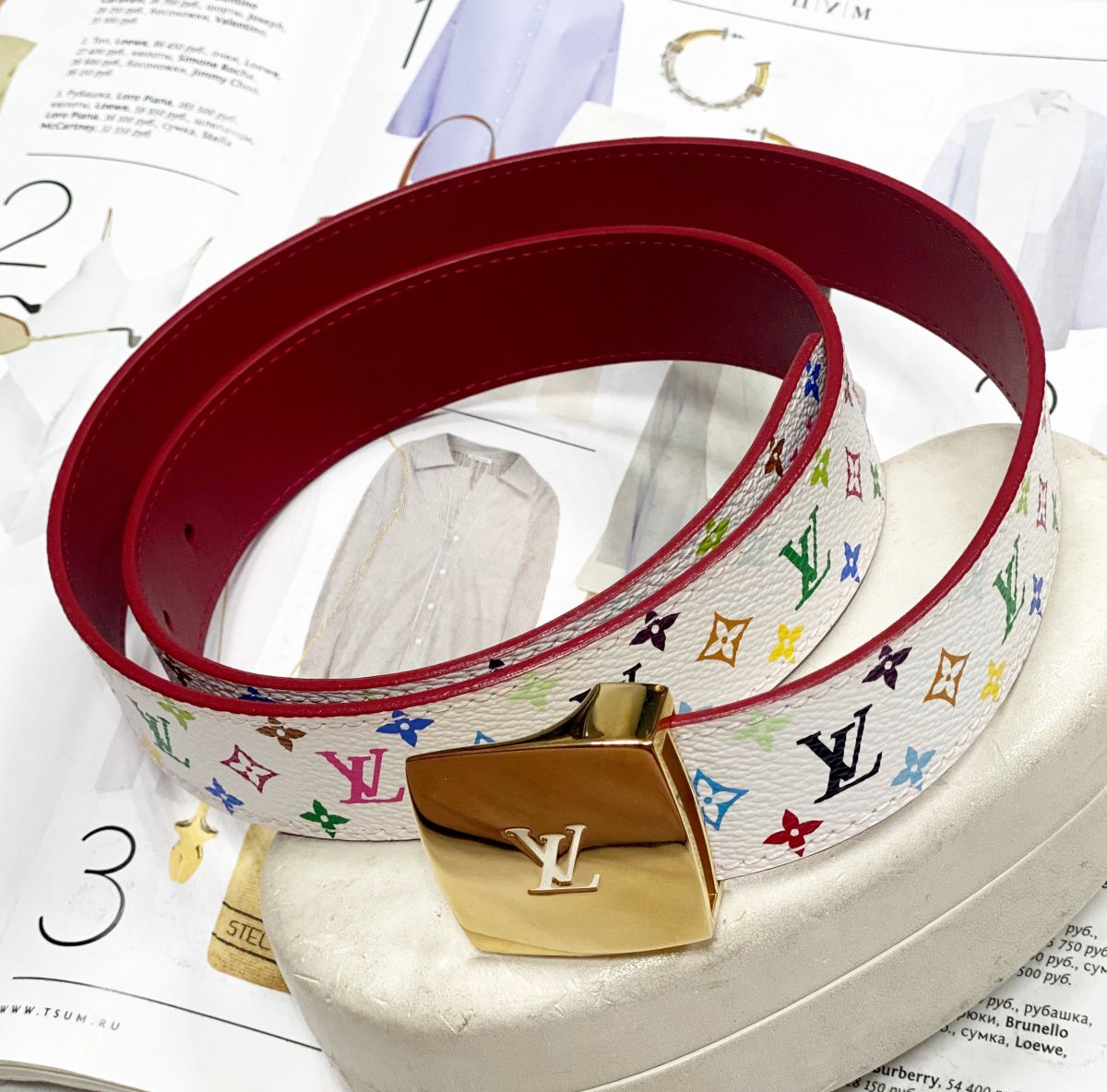 Ремень Louis Vuitton размер 85/34 цена 23 483 руб