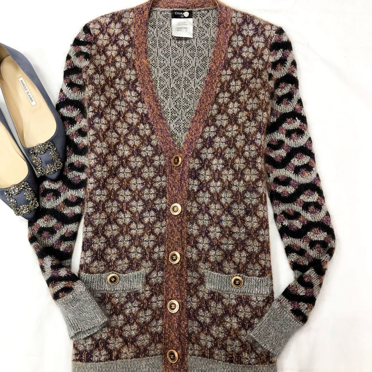 Кардиган Chanel размер 34 цена 38 463 руб