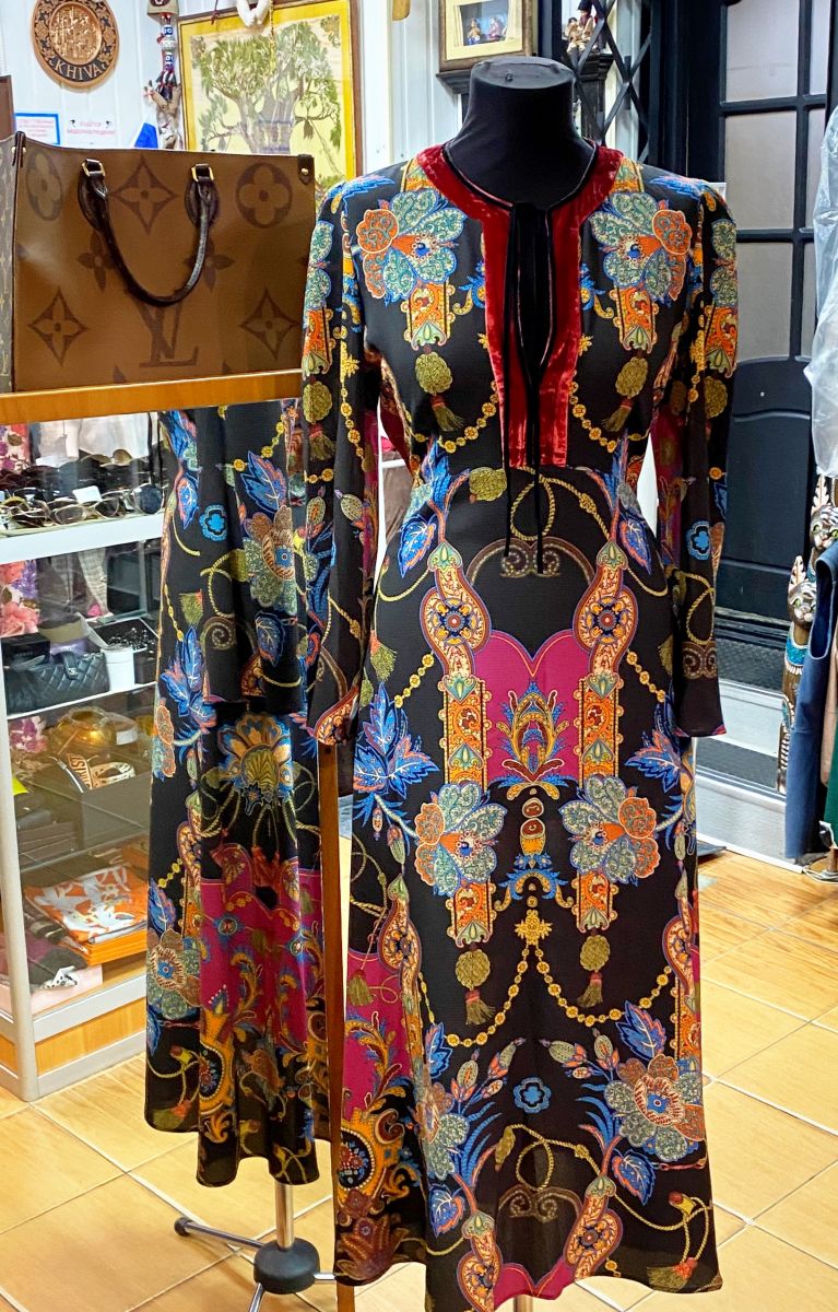 Платье Etro размер 48 цена 12 524 руб 