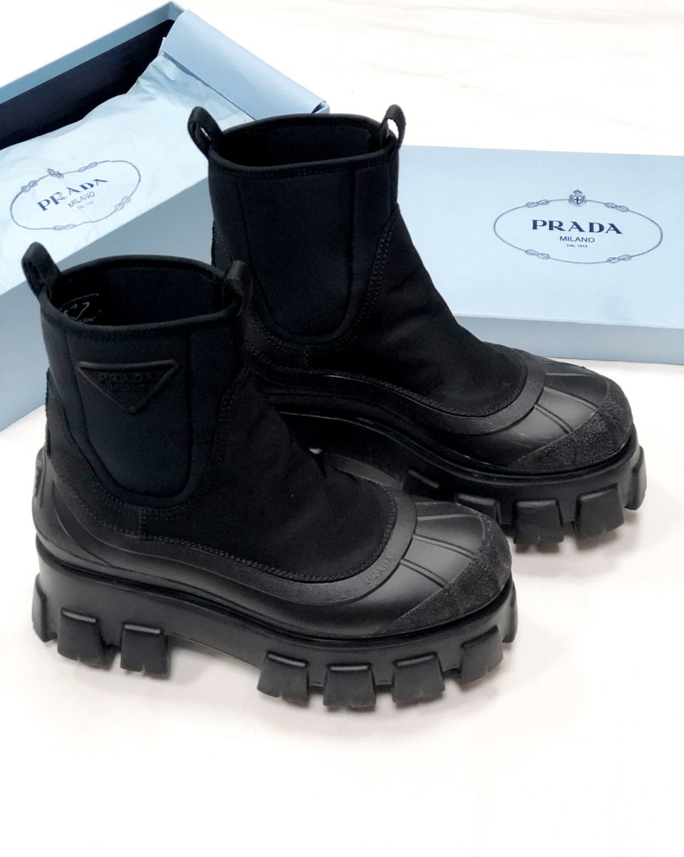 Ботинки PRADA размер 39 цена 53 847 руб 