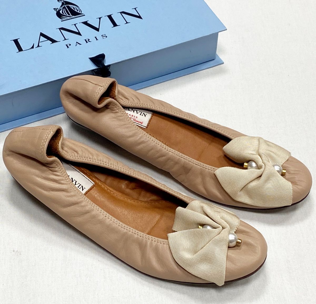 Балетки Lanvin размер 37 цена 9 393 руб
