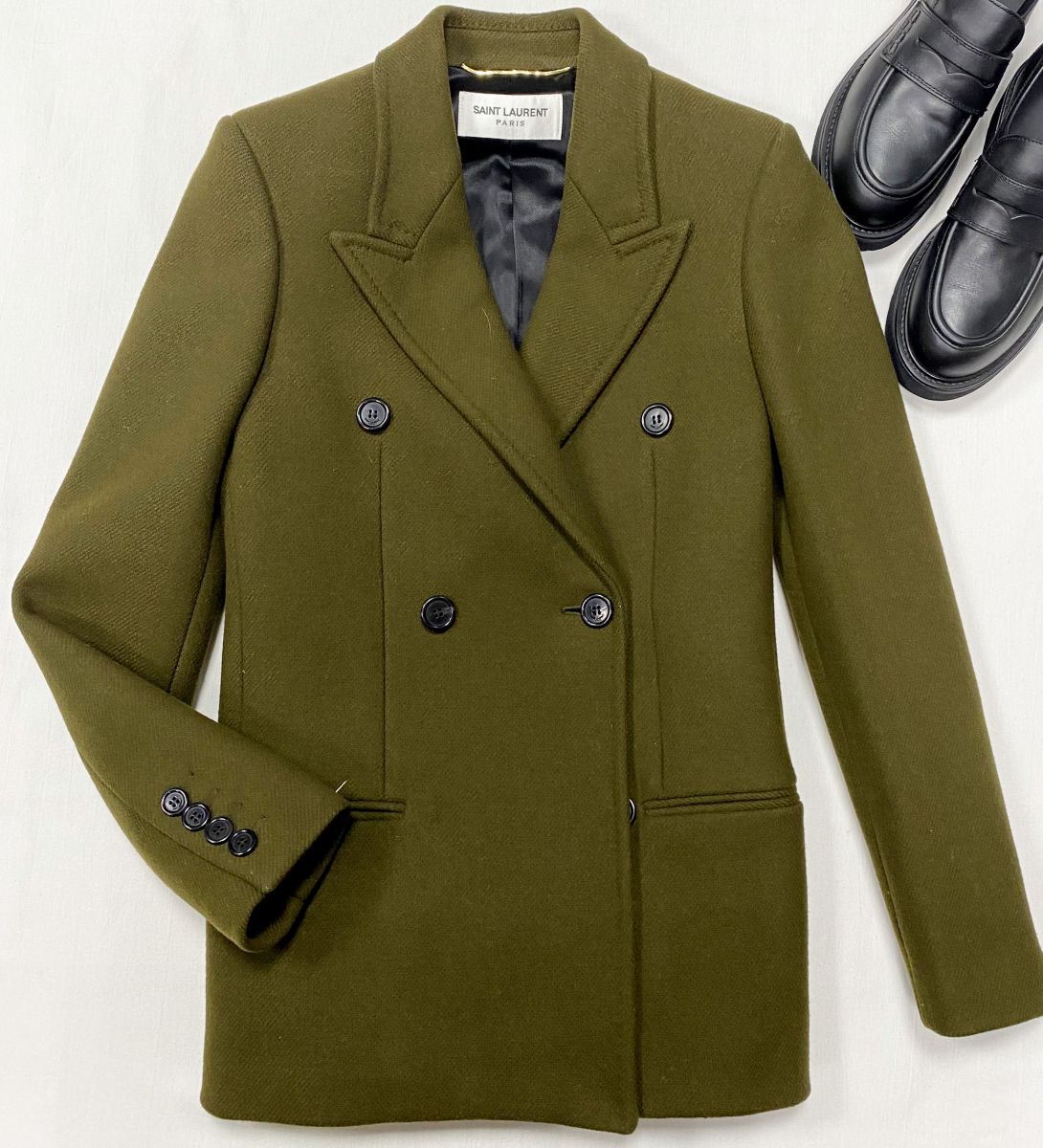 Бушлат Saint Laurent размер 34 цена 54 793 руб