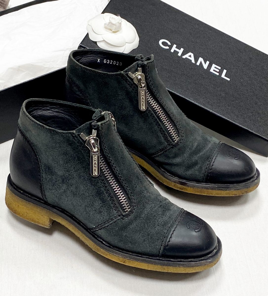 Ботинки Chanel размер 39 цена 7 828 руб