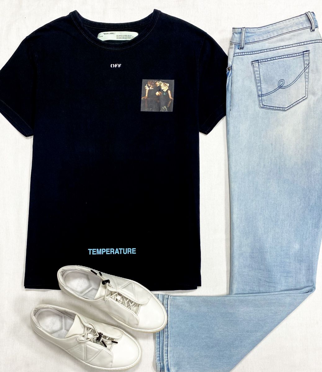 #mechtamen Футболка Off White размер M цена 4 697 руб
Джинсы Eddy Manetti размер 40 цена 7 828 руб
Кеды Giorgio Armani размер 40.5 цена 15 655 руб