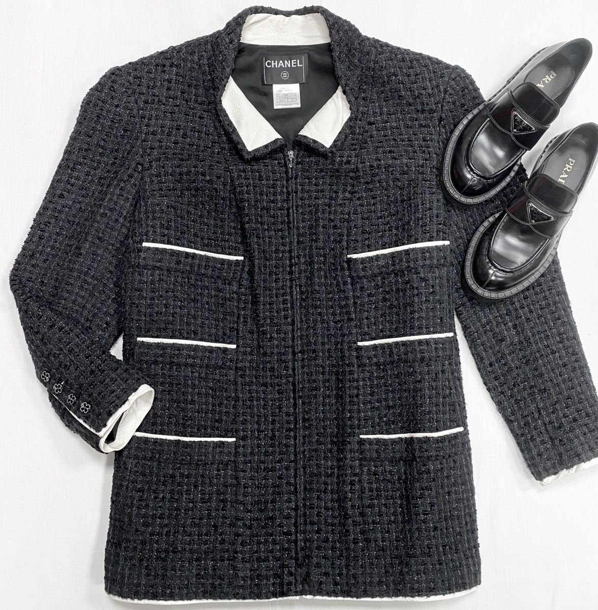 Жакет / твид / Chanel размер 50 цена 62 620 руб