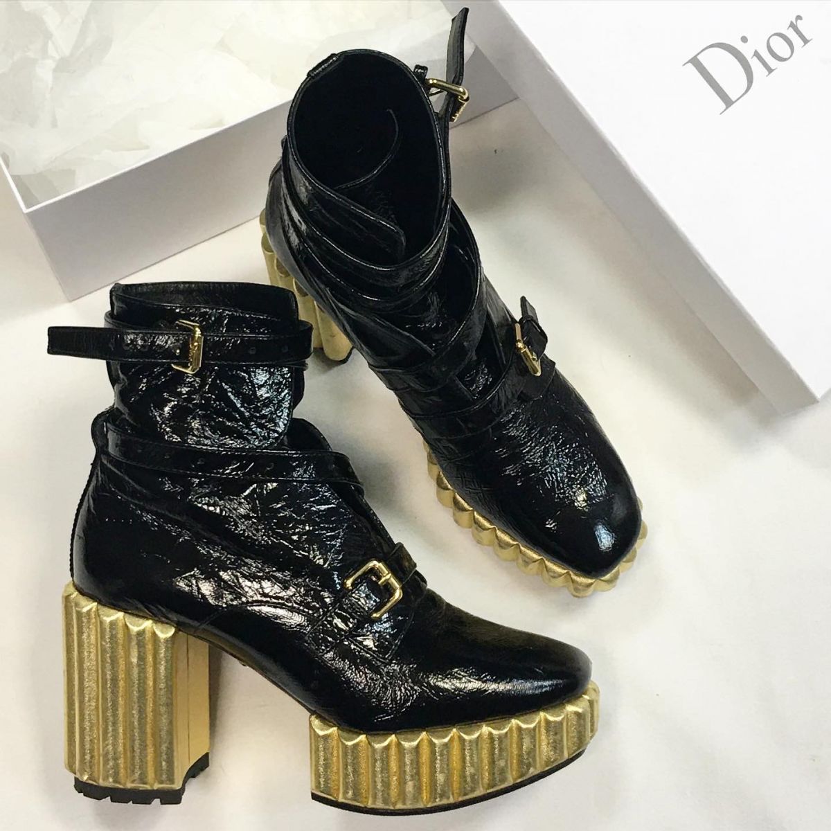 Ботинки Christian Dior  размер 37 цена 15 385 руб