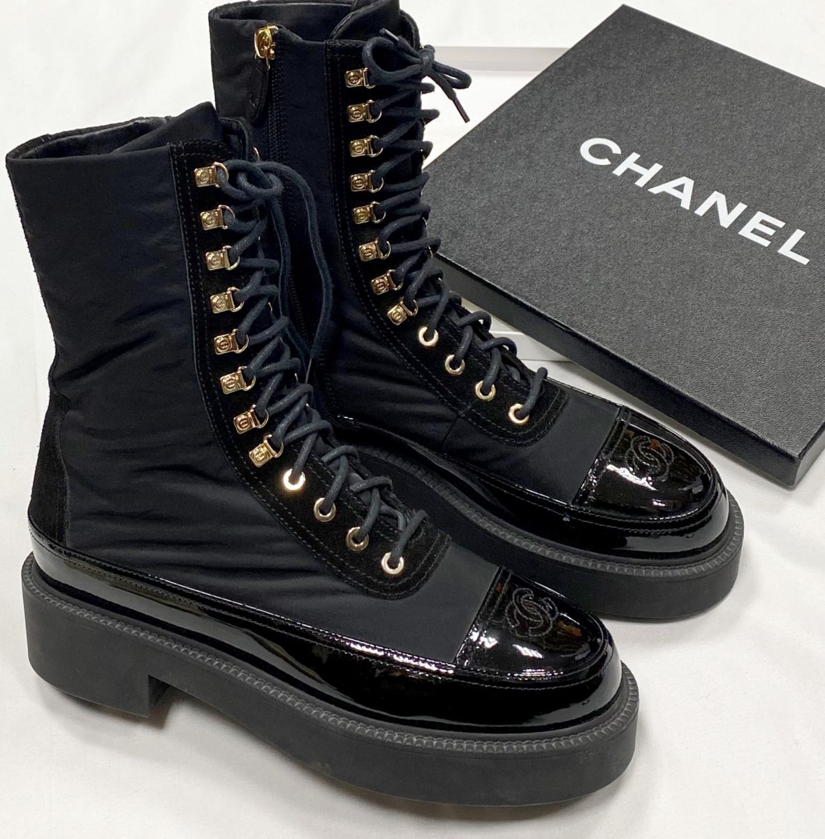 Ботинки Chanel размер 39.5 цена 93 930 руб