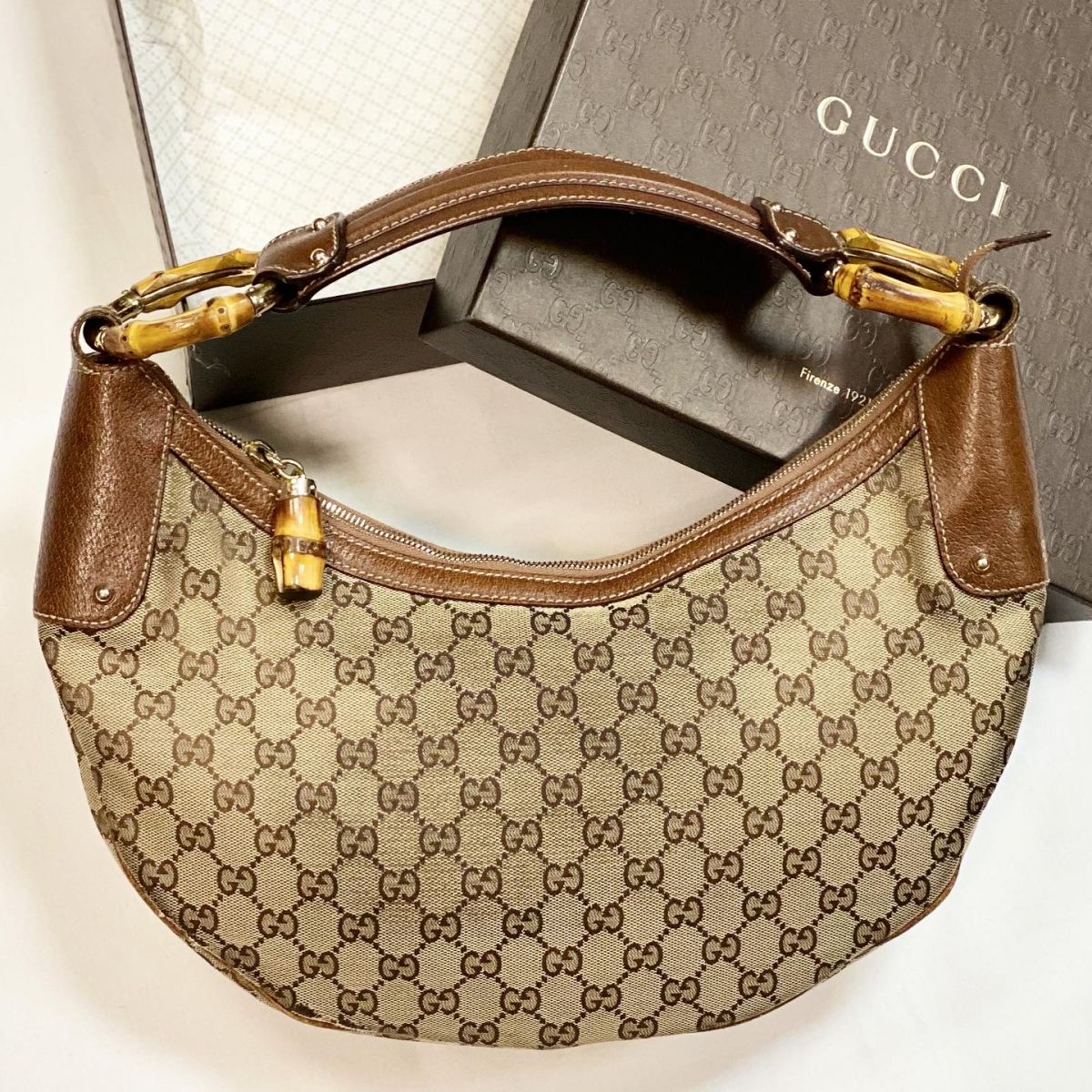 Сумка Gucci размер 37/20 цена 23 078 руб 