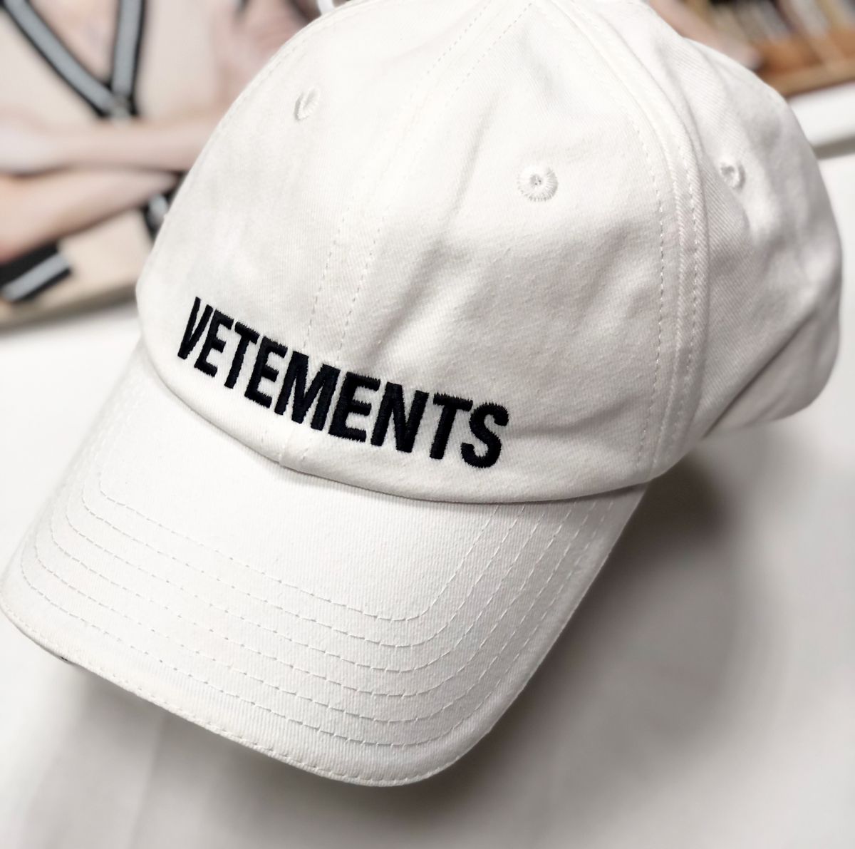 #MechtamenКепка /хлопок/ VETEMENTS размер S цена 15 655 руб /новая с ценником/