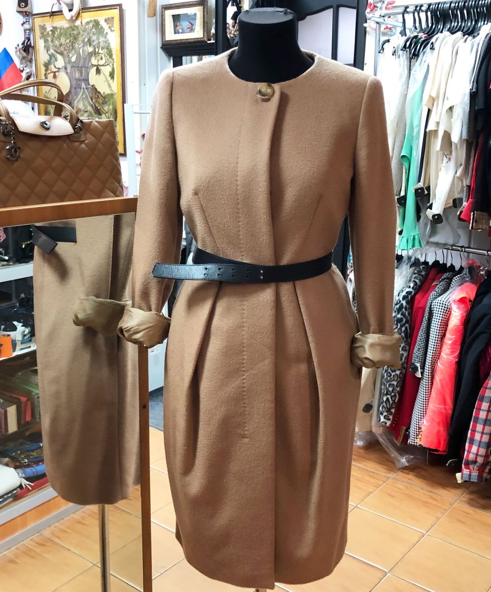 Пальто Max Mara размер 42 цена 15 655 руб