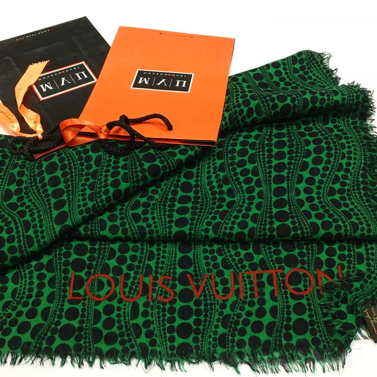 Палантин Louis Vuitton  размер 120/170 цена 10 770 руб