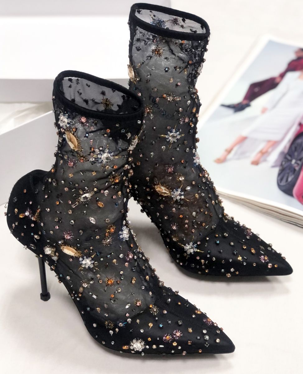 Ботильоны / камни/ Alexander McQueen размер 40 цена 62 620 руб