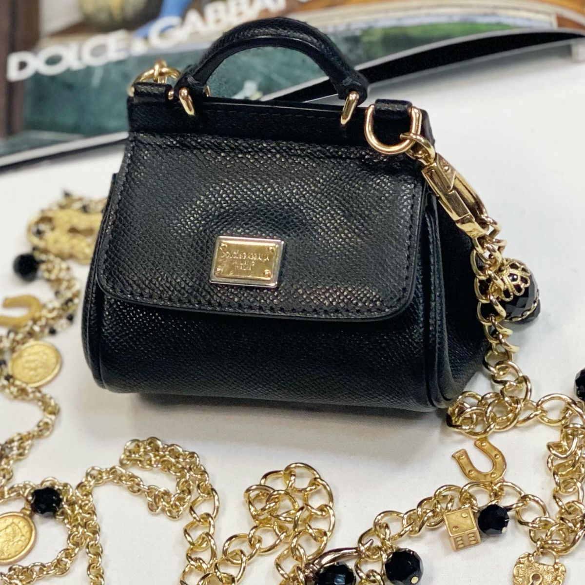 Сумка Dolce Gabbana размер 10/8 цена 18 462 руб 