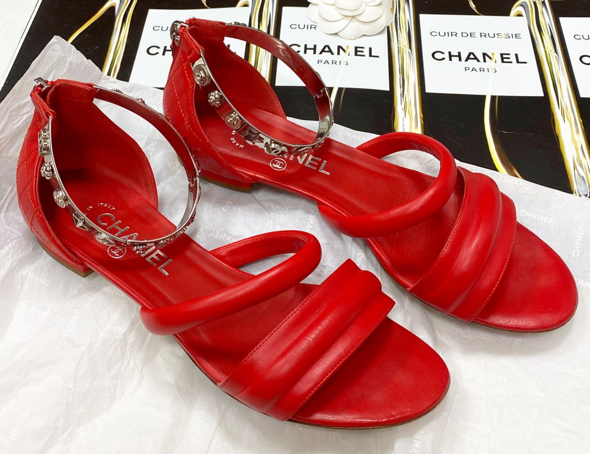 Босоножки Chanel размер 38 цена 31 310 руб