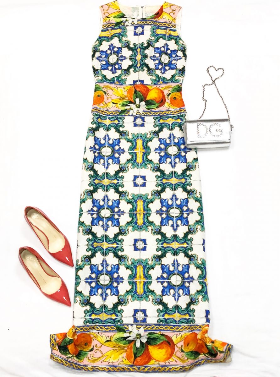 Платье Dolce Gabbana размер 40/44 цена 23 078 руб Сумочка Dolce Gabbana