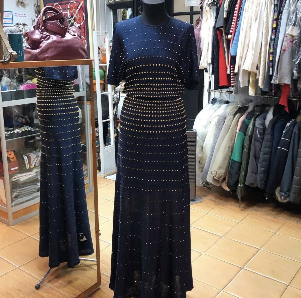 Платье/декоративная отделка/ ROBERTO CAVALLI  размер 44 цена 46 155 руб