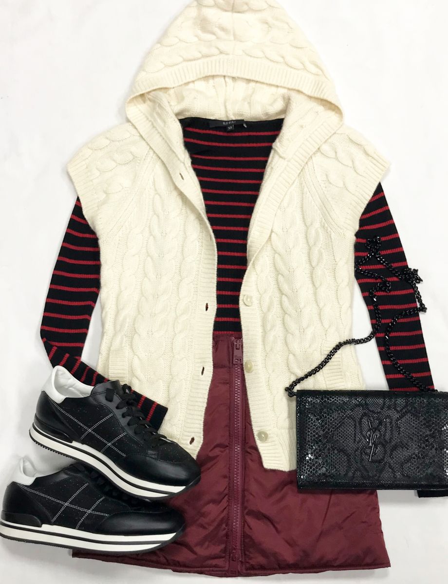 Кофта Gucci размер XS цена 7 828 руб
Юбка Red Valentino размер 36 цена 7 828 руб
Жилет Maison размер XS цена 10 959 руб
Кроссовки Hogan размер 40 цена 23 483 руб
Сумка Saint Laurent
