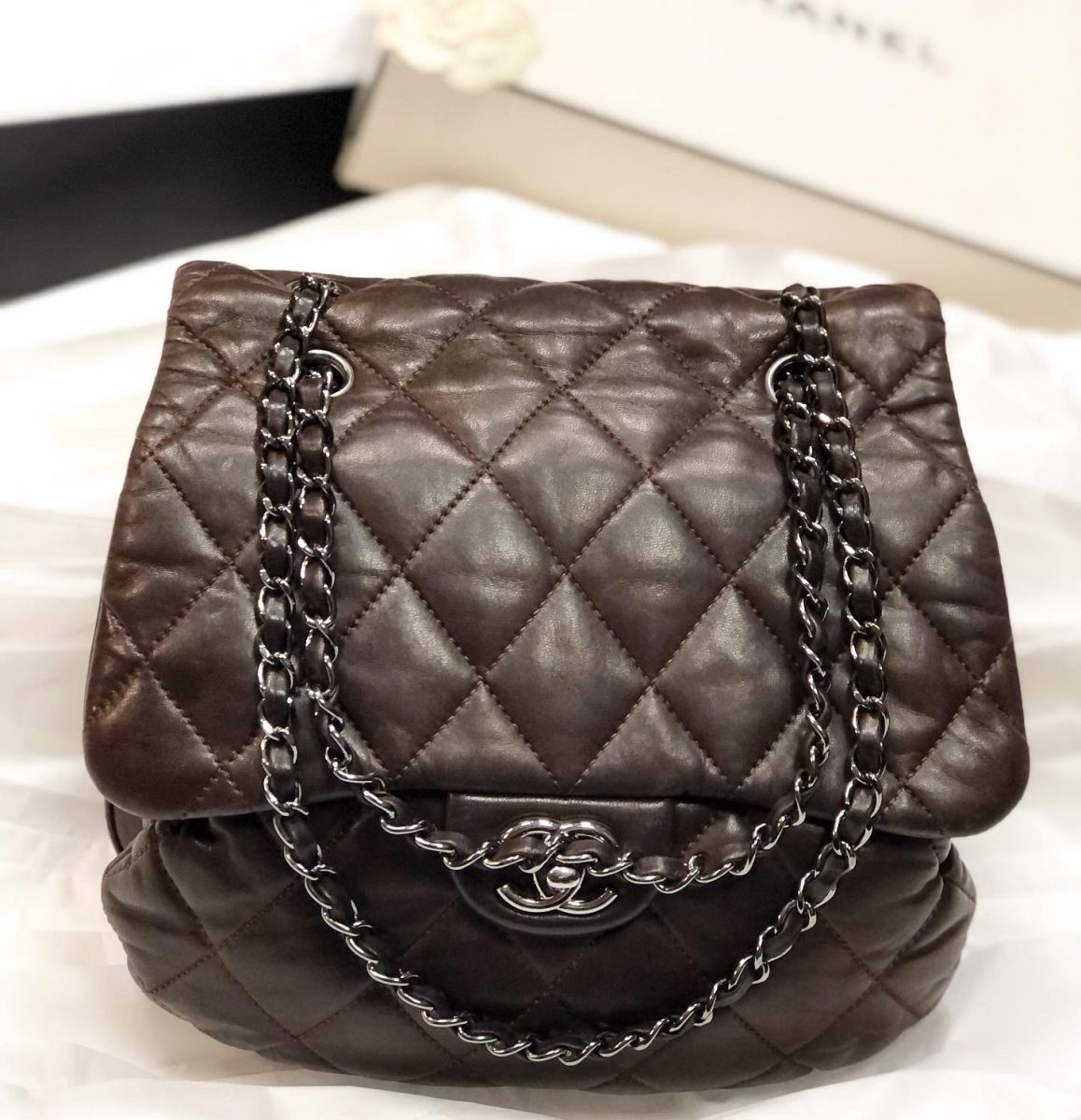 Сумка Chanel размер 24/27 цена 92 310 руб 