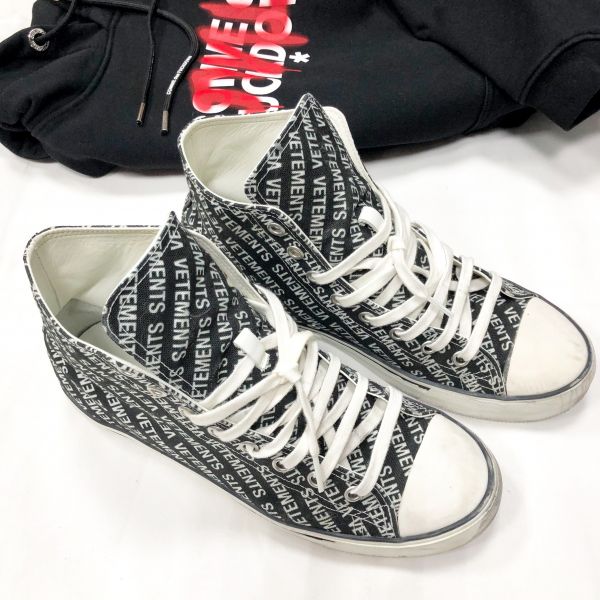 Кеды VETEMENTS 