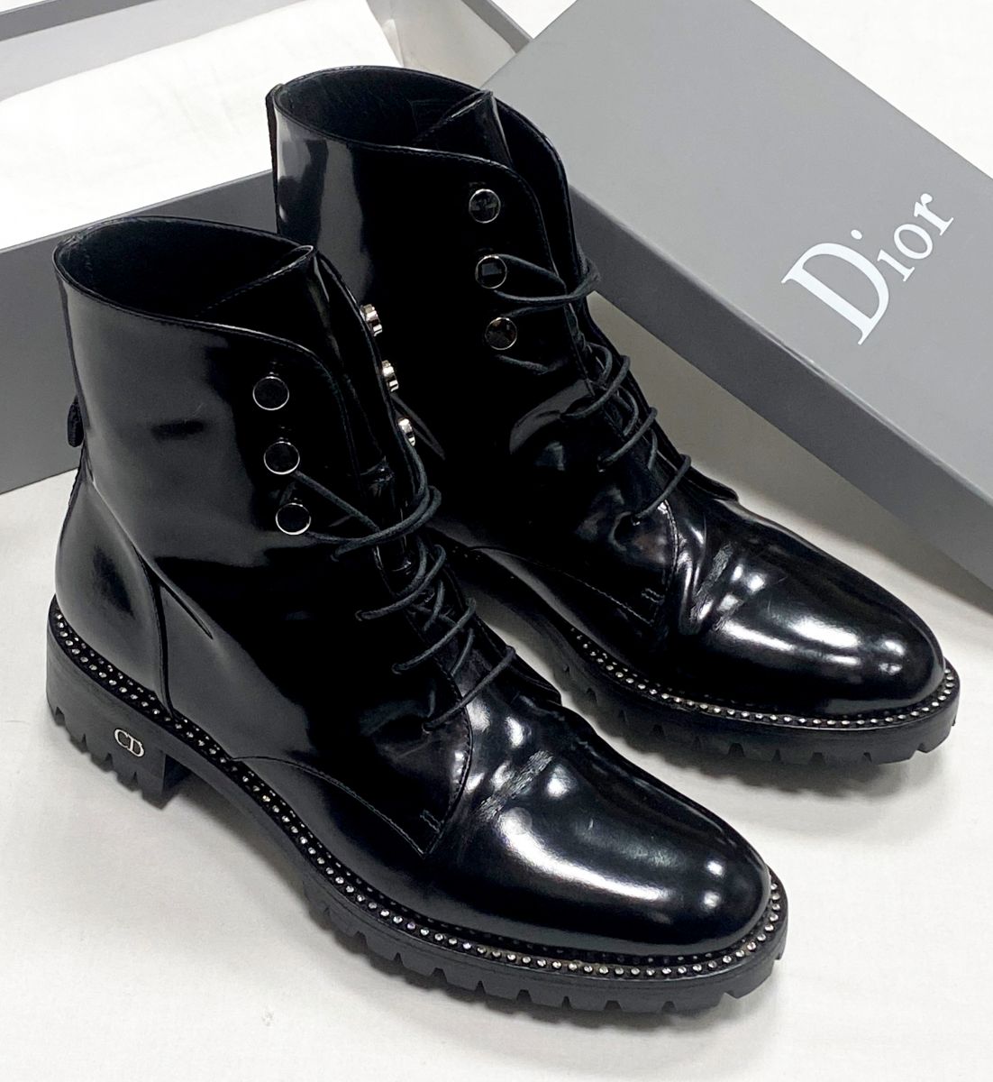 Ботинки Christian Dior размер 38 цена 23 483 руб