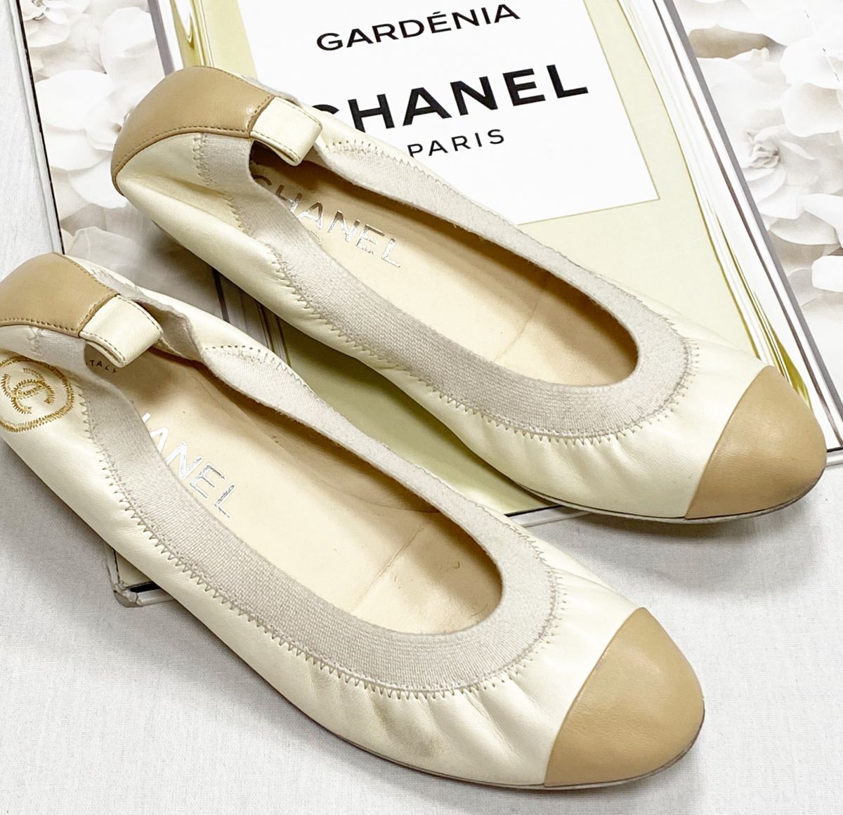 Балетки Chanel размер 36.5 цена 18 786 руб
