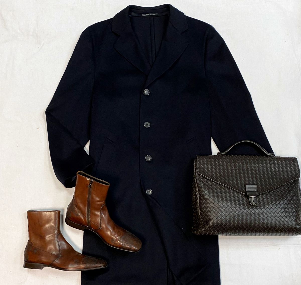 #mechtamen Пальто Zegna размер 52 цена 23 078 руб
Ботинки Prada размер 41 цена 10 770 руб
Сумка Bottega Veneta