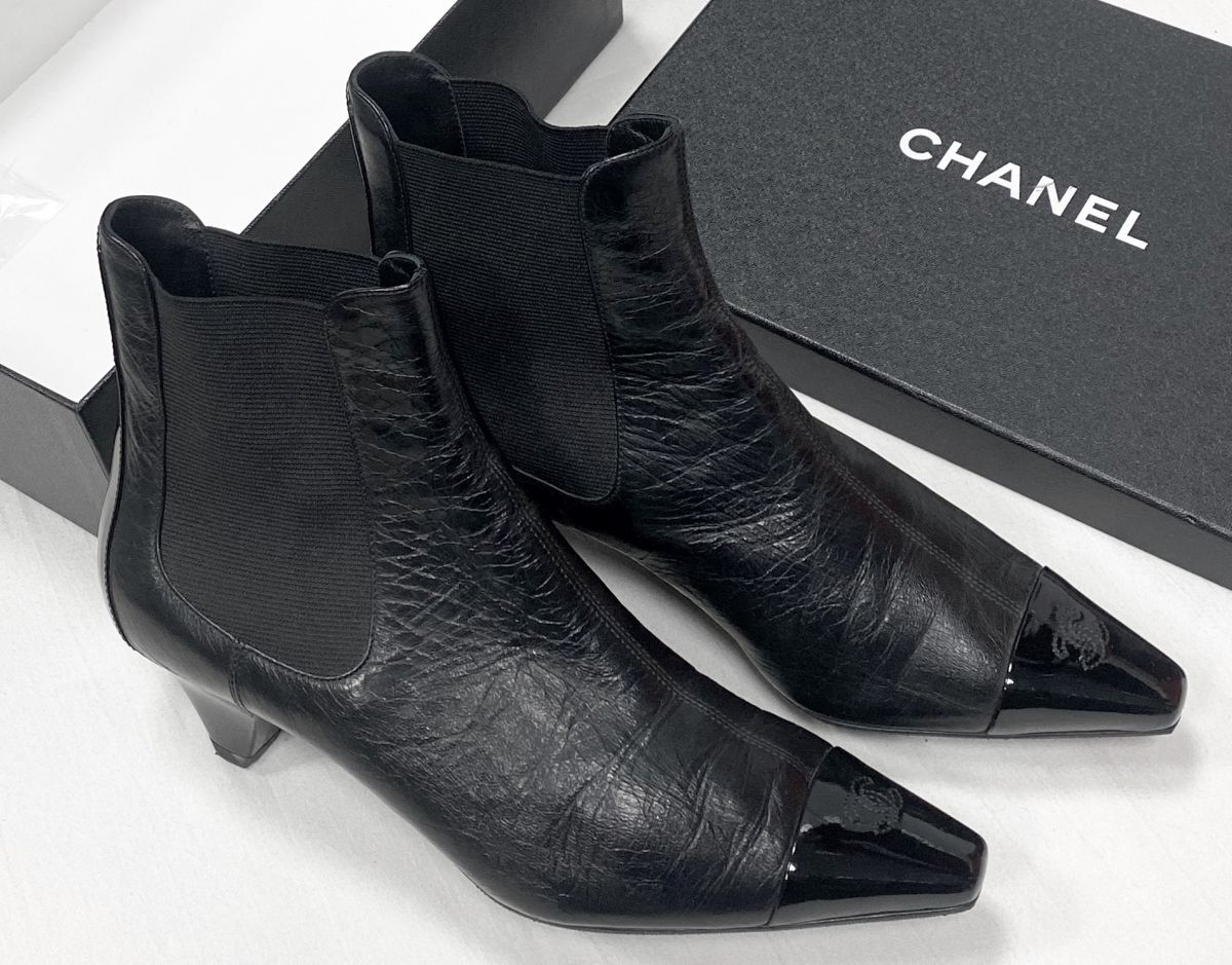 Ботильоны Chanel размер 40.5 цена 46 965 руб