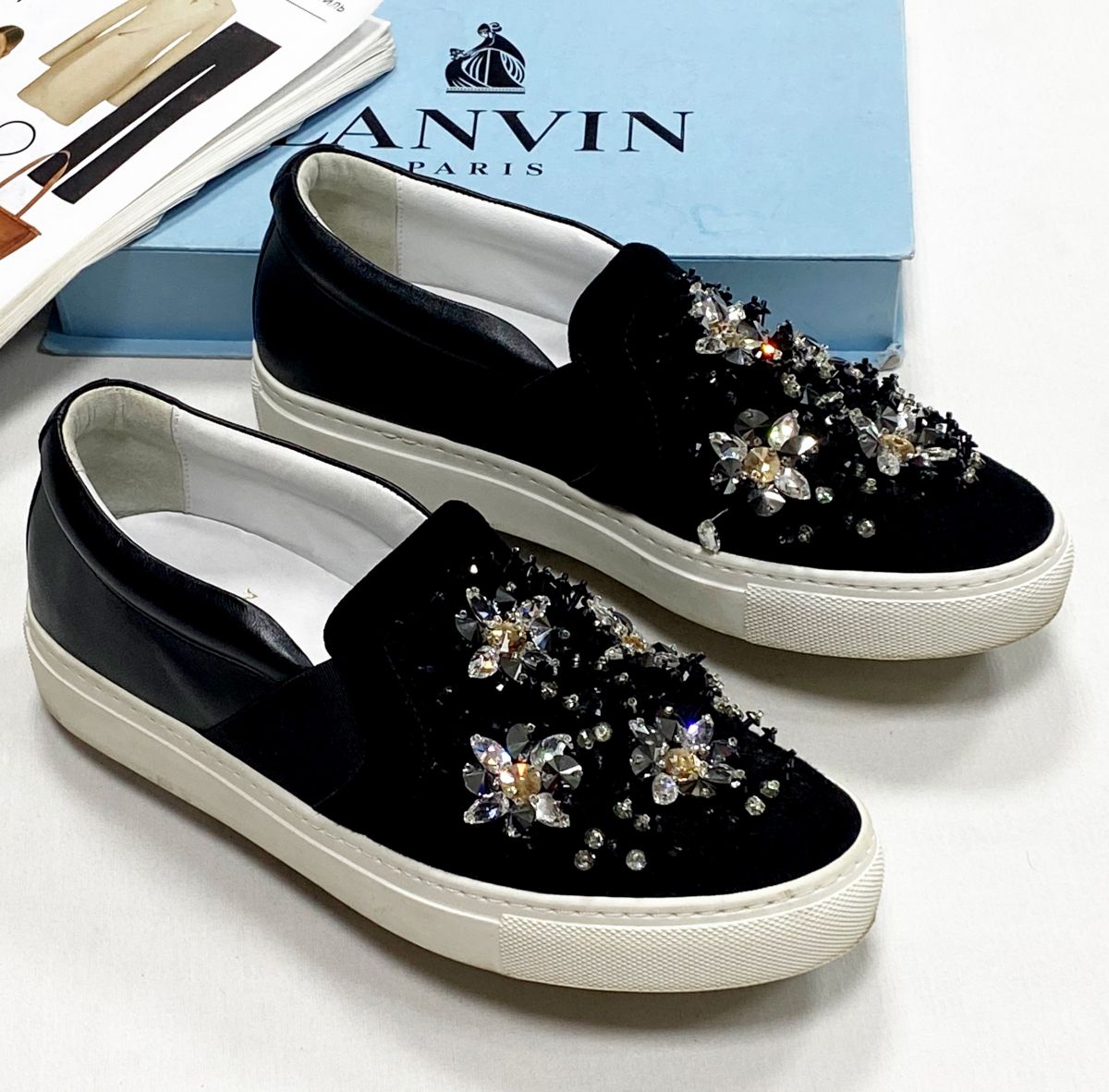 Лоферы /камни/ Lanvin размер 36 цена 15 655 руб 