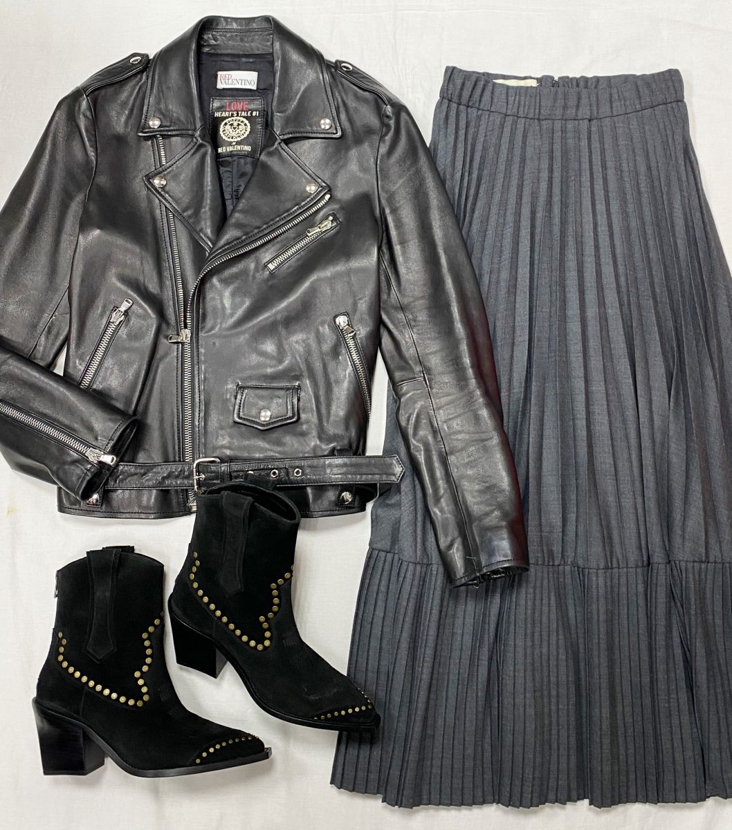 Косуха Red Valentino размер 46 цена 31 310 руб Юбка Marni размер 42 цена 12 524 рубКазаки Zadig &amp;Voltaire размер 39 цена 23 483 руб