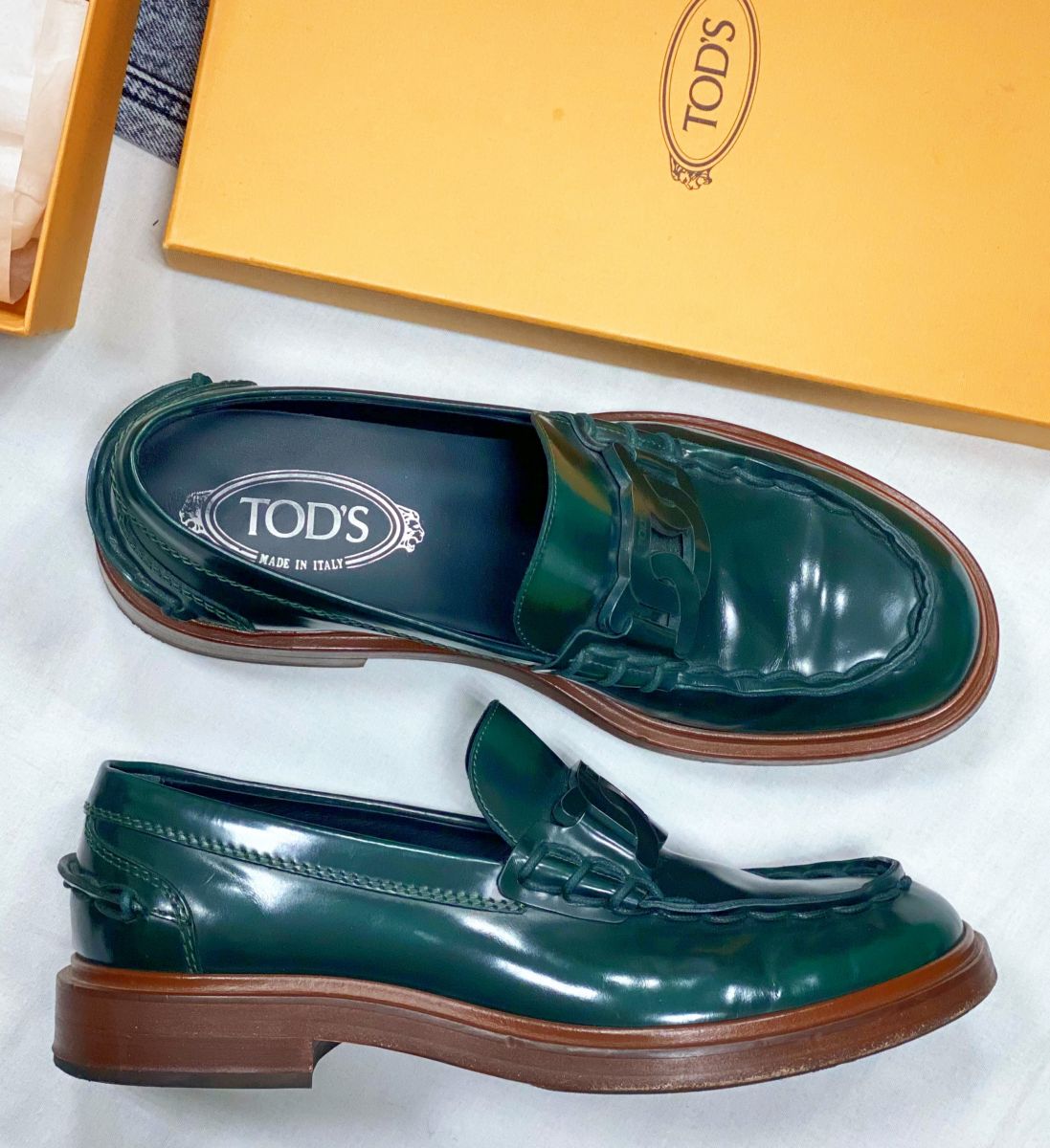 Лоферы Tod’s размер 39 цена 15 655 руб 
