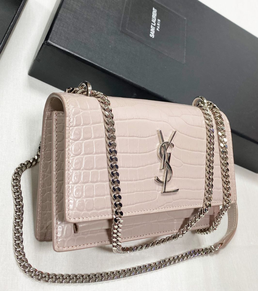 Сумочка Saint Laurent размер 18/12 цена 62 620 руб