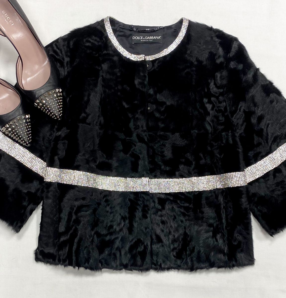 Жакет / каракуль/ камни/ Dolce Gabbana размер 38 цена 78 275 руб
Туфли Gucci размер 39.5 цена 23 483 руб