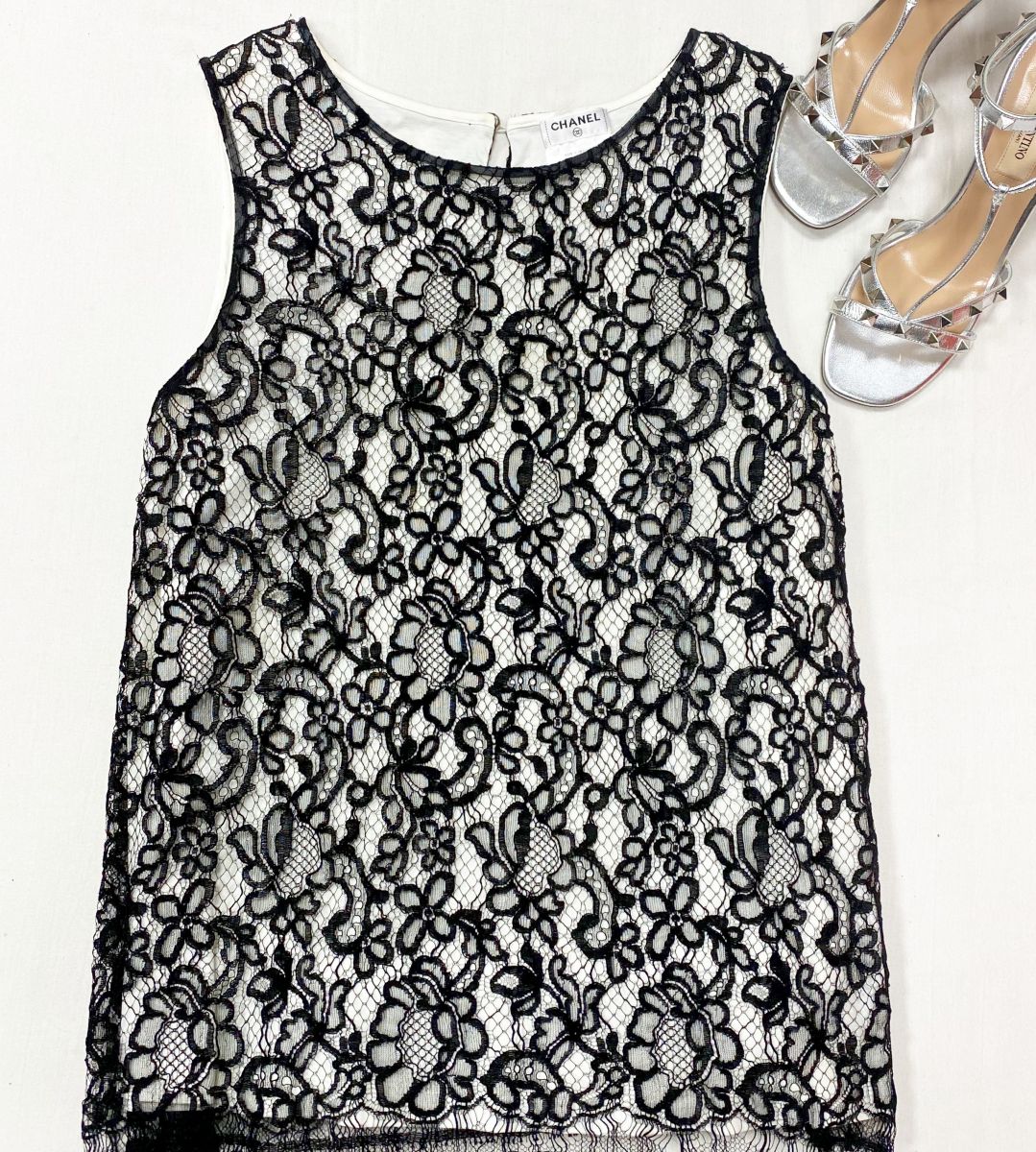 Топ / кружево / Chanel размер 40 цена 46 965 руб
