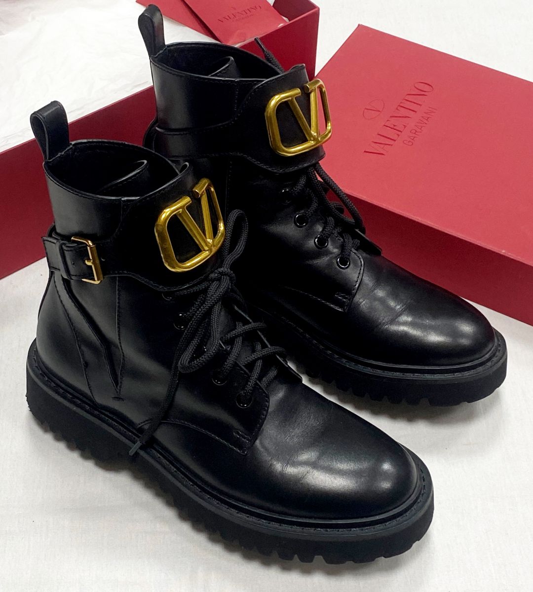 Ботинки Valentino размер 37 цена 46 965 руб