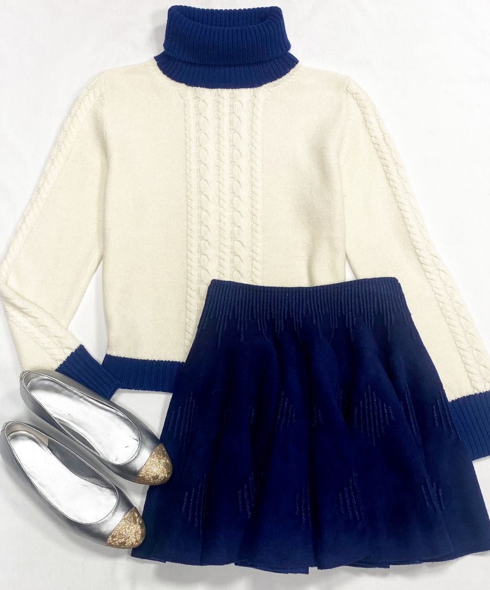 Свитер Jil Sander размер 40 цена 15 655 руб
Юбка Alaïa размер 36 цена 18 786 руб
Балетки Chanel размер 38 цена 31 310 руб