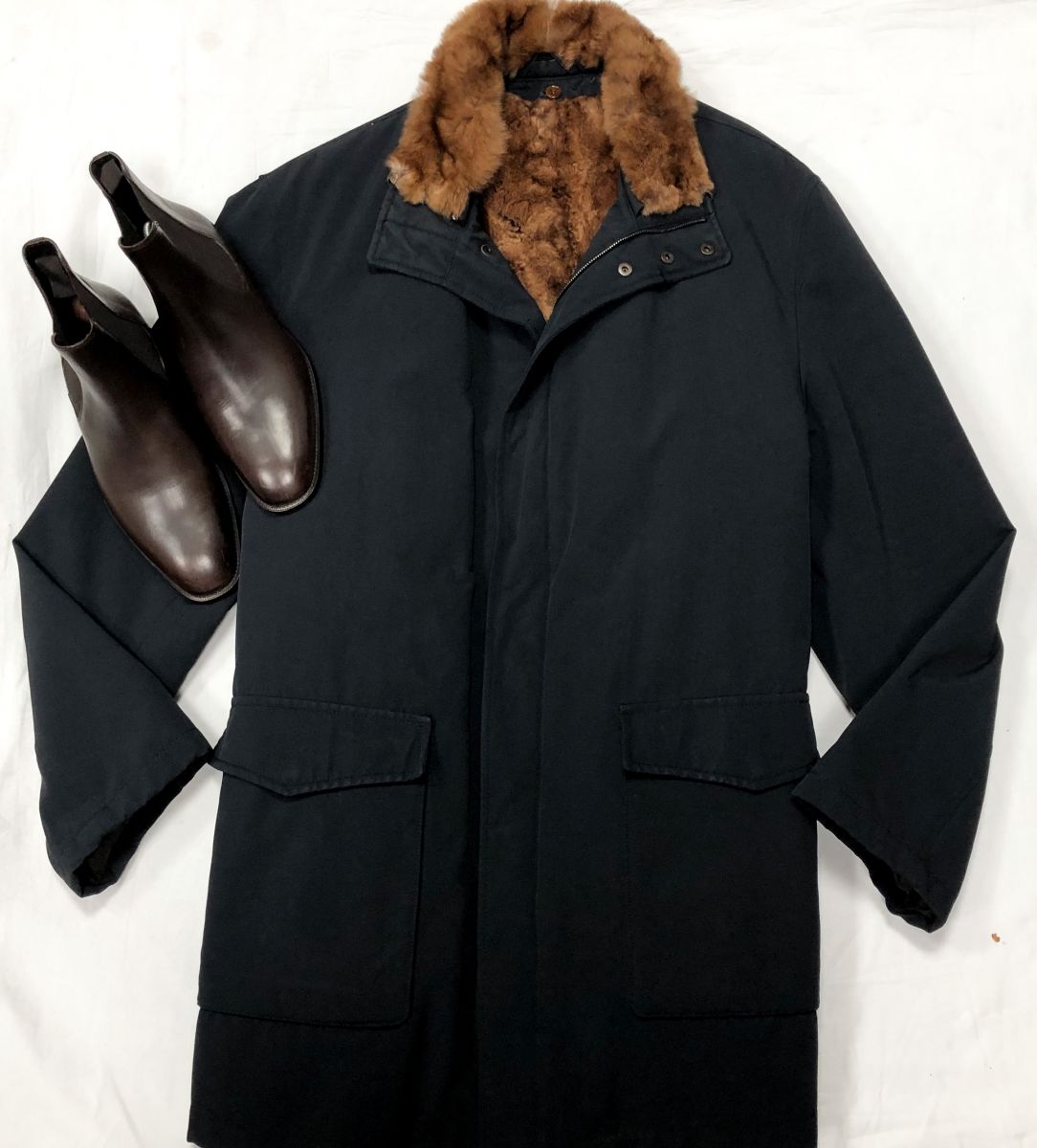 #Mechtamen
Куртка /съемная меховая подстежка/ PAL ZILERI размер 58 цена 46 965 руб