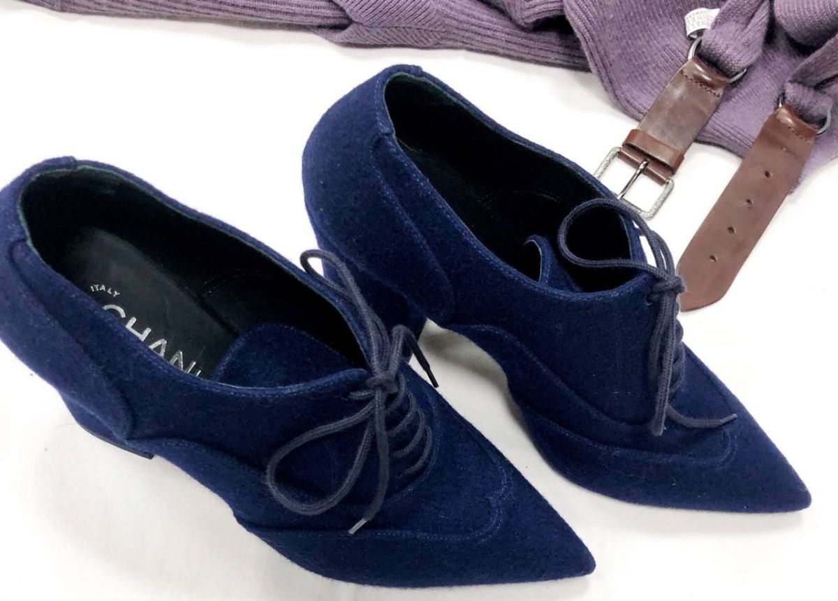 Ботильоны Chanel размер 38.1/2 цена 23 483 руб