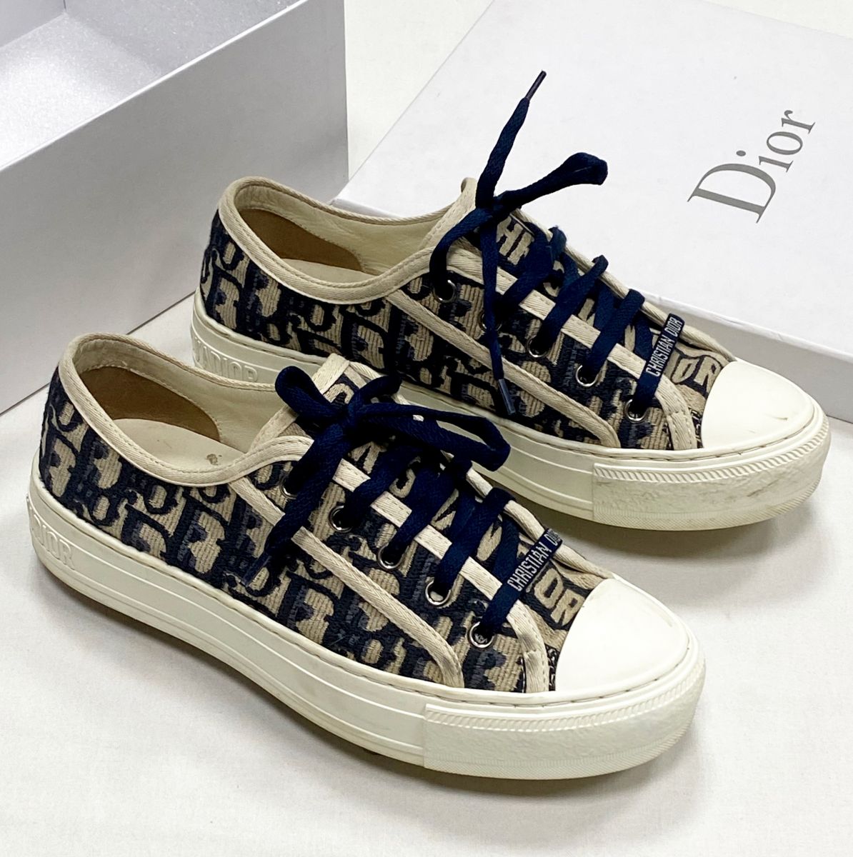 Кеды Christian Dior размер 37.5 цена 15 655 руб