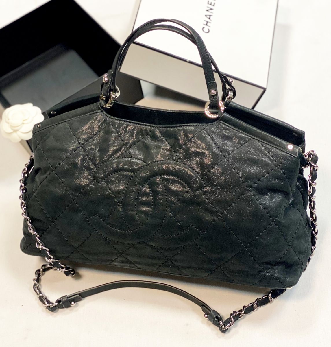 Сумка Chanel размер 40/20 цена 76 925 руб 