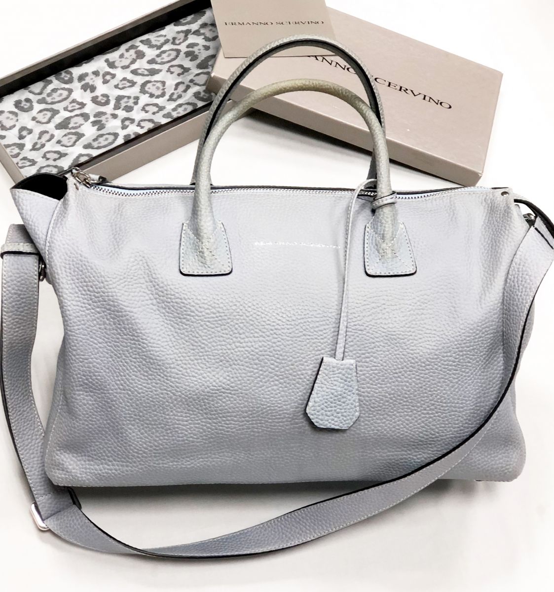 Сумка ERMANNO Scervino размер 40/25 цена 36 006 руб 