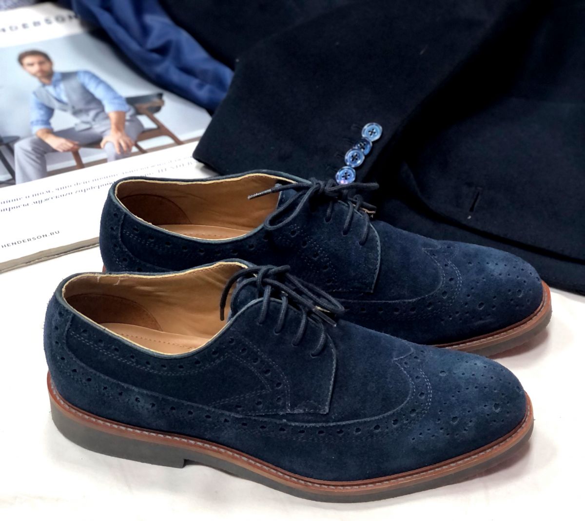 Туфли HENDERSON размер 41 цена 7 828 руб /новые/