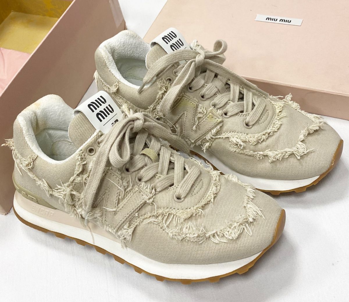 Кроссовки Miu Miu New Balance размер 38 цена 31 310 руб 