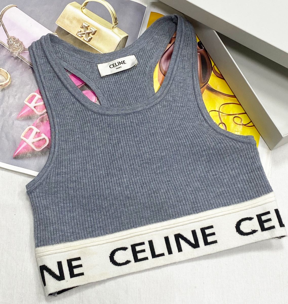 Топ Celine размер S цена 7 828 руб