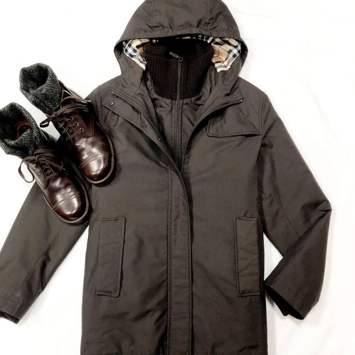 Куртка BURBERRY размер S цена 23 464 руб