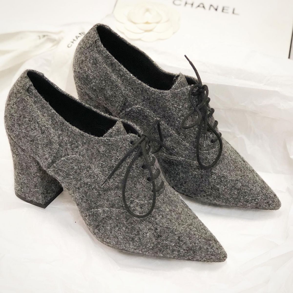 Ботильоны Chanel размер 40 цена 53 847 руб / новые /