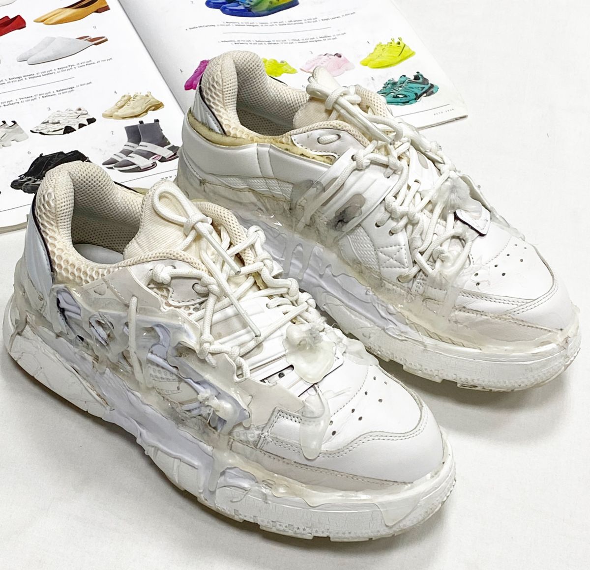 Кроссовки Maison Martin Margiela размер 39 цена 23 483 руб