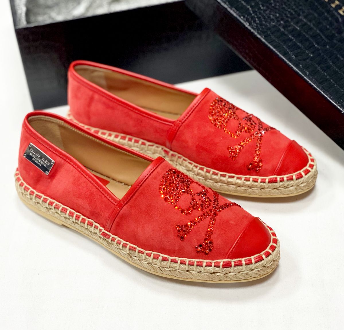 Эспадрильи Philipp Plein размер 37 цена 15 385 руб/новые / в коробке/ 