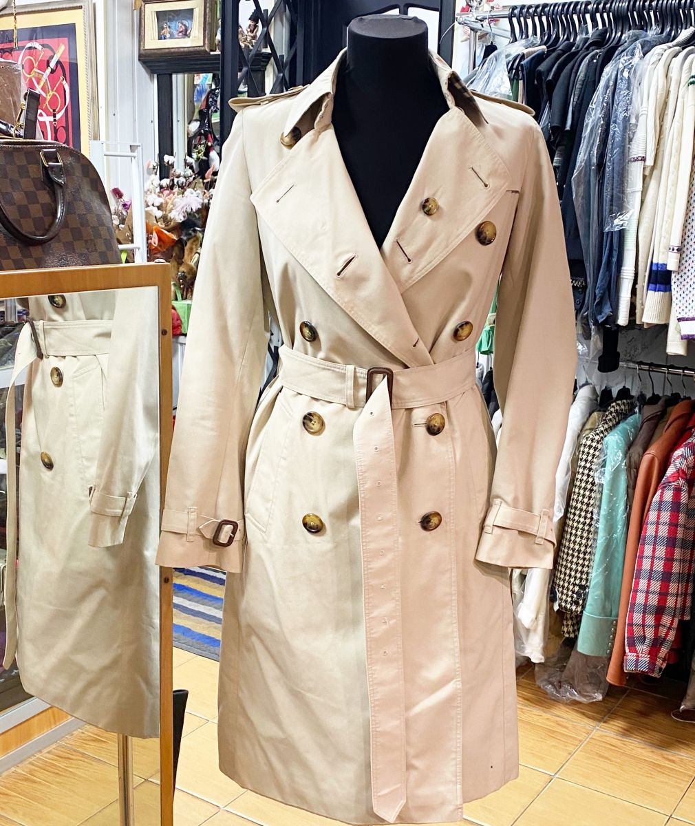 Плащ Burberry размер 40 цена 15 655 руб