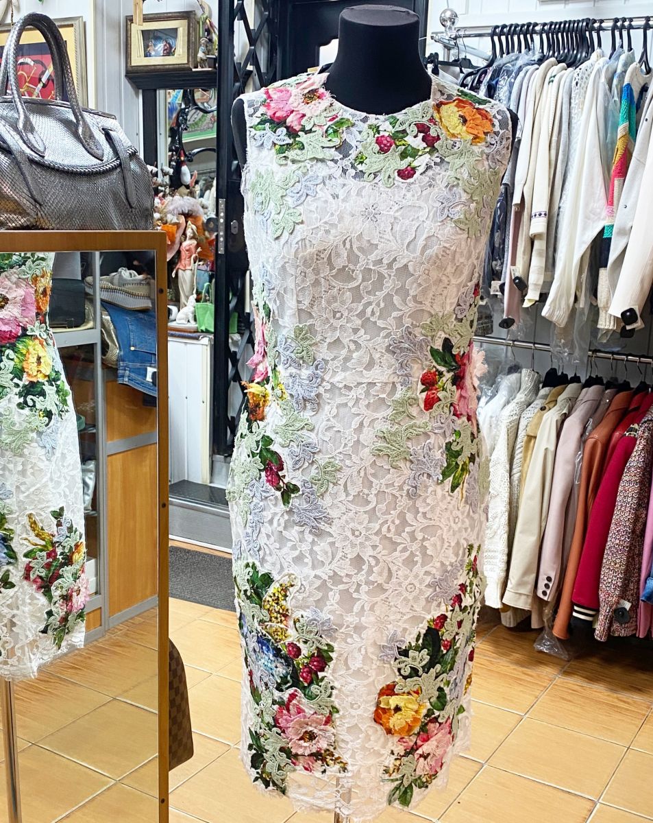 Платье/вышивка / Dolce Gabbana размер 46 цена 38 463 руб